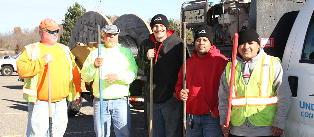 UCI employees with personal protective equipment